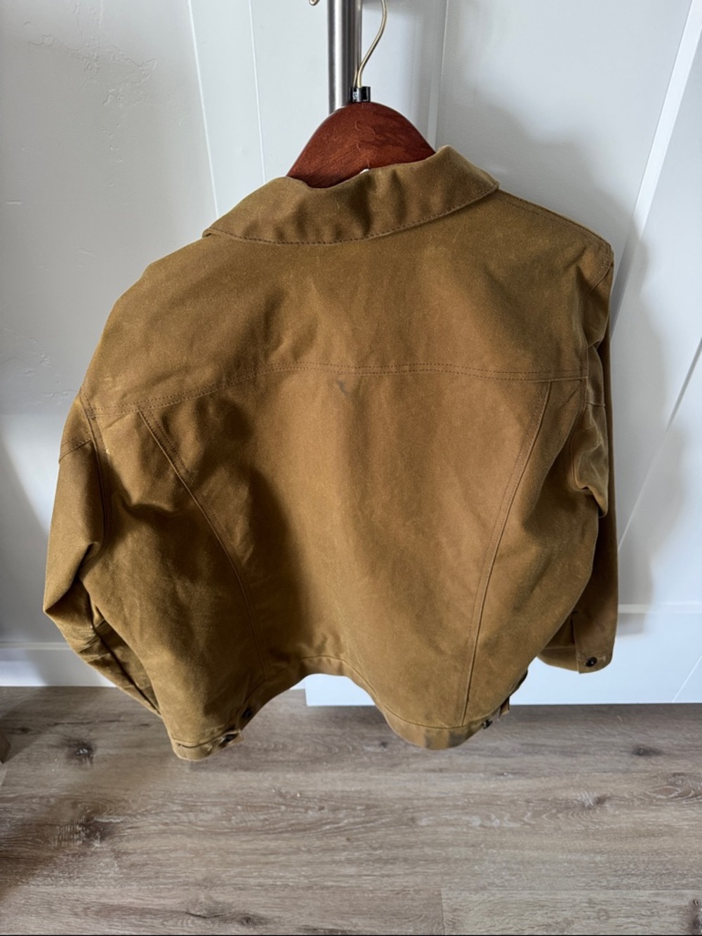 Filson Short Lined Cruiser Tin Cloth Jacket - Picture 7 of 10